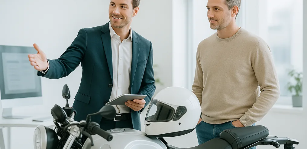 Geprüfte Motorrad- und Rollerversicherung-Leads