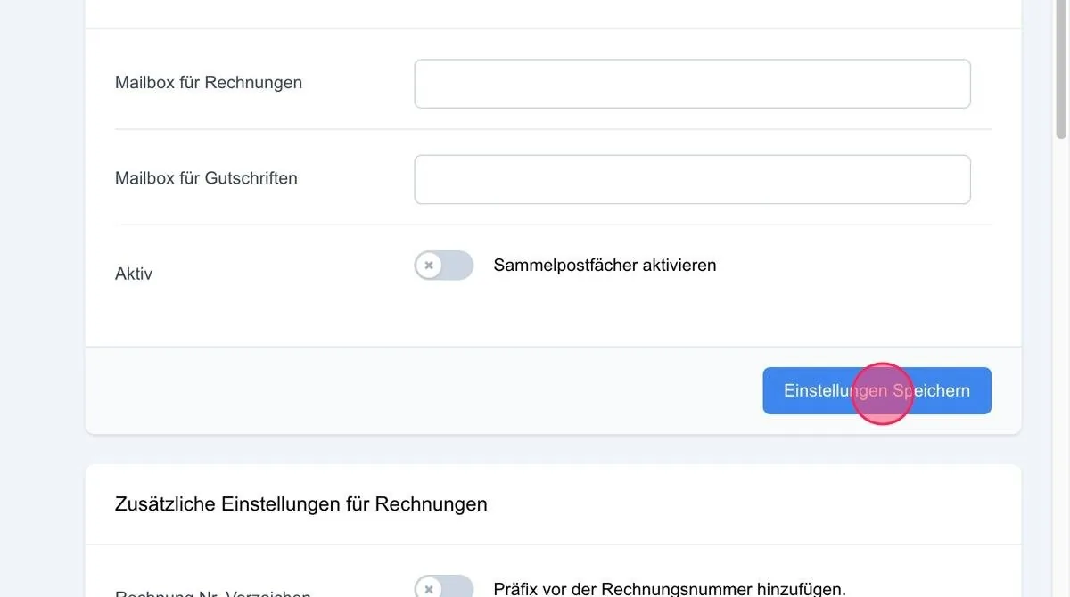 Screenshot: Aktiv