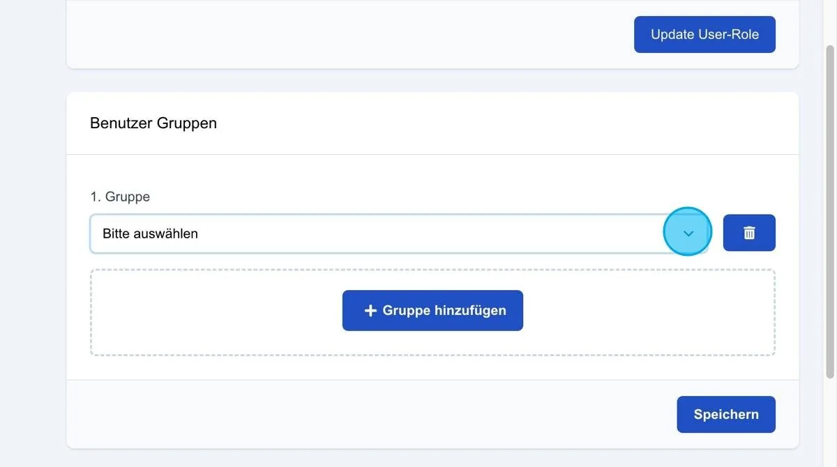 Screenshot: Gruppe
