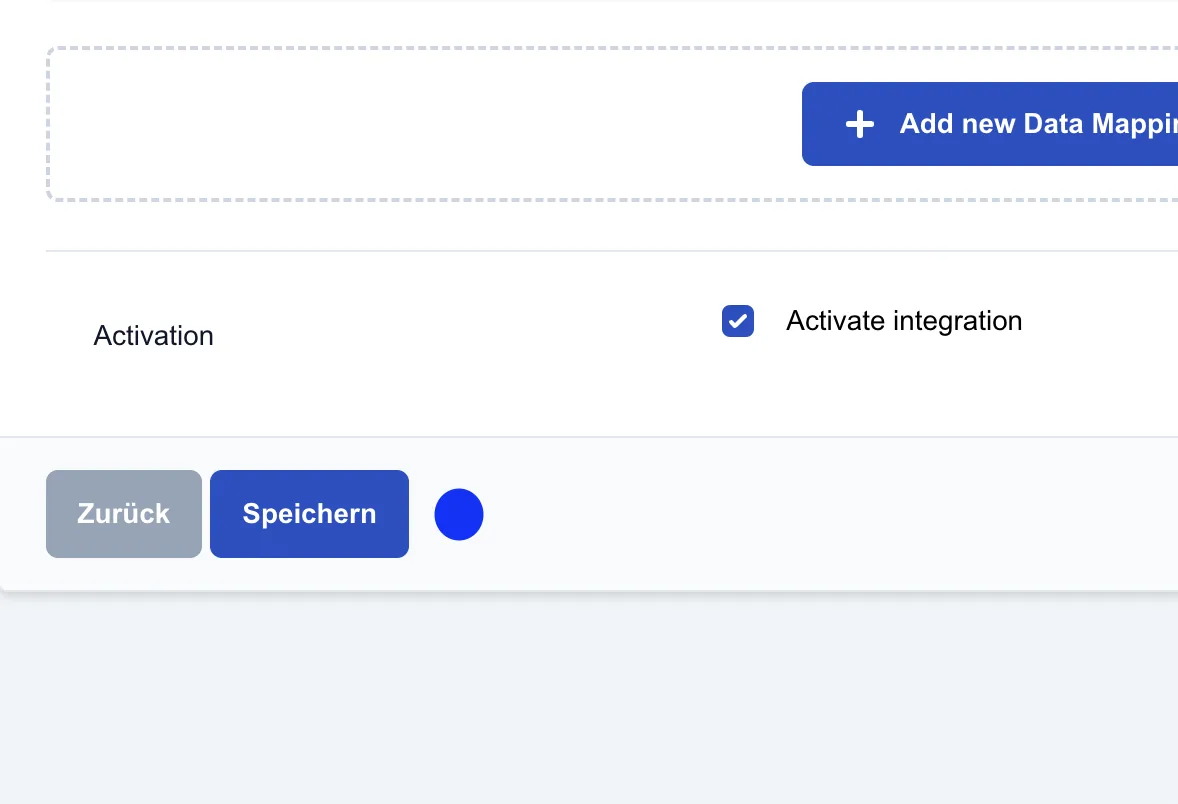 Screenshot: Webhook aktivieren oder deaktivieren