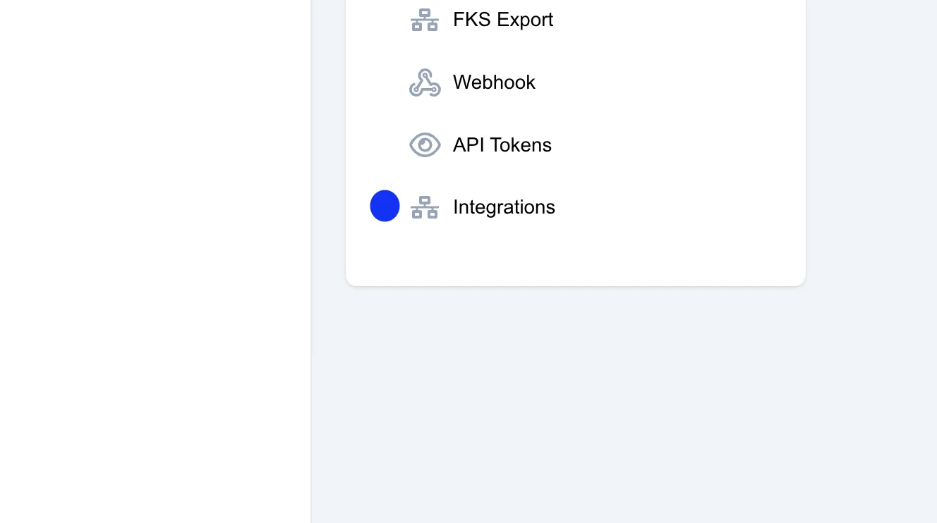 Screenshot: Mapping für Webhook-Testimport
