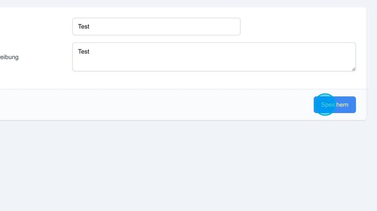 Screenshot: Neuer Reklamationsgrund