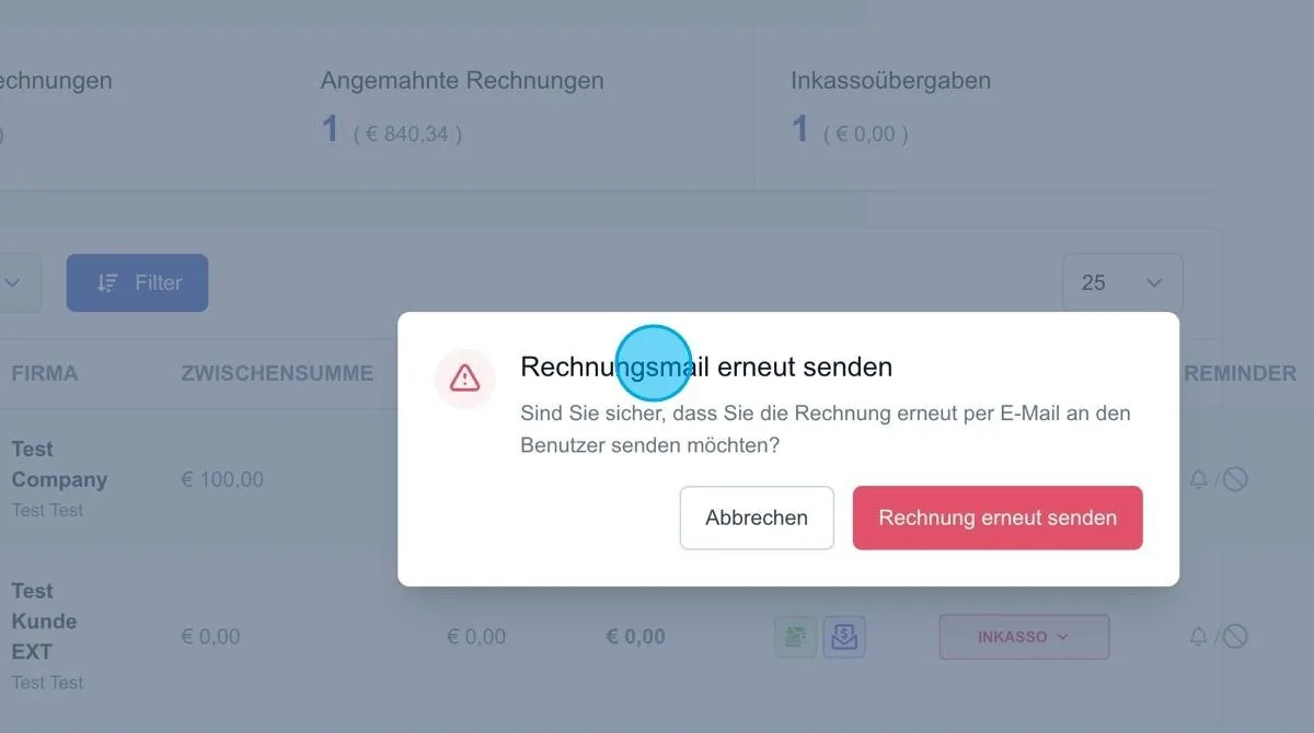 Screenshot: Brief-Icon